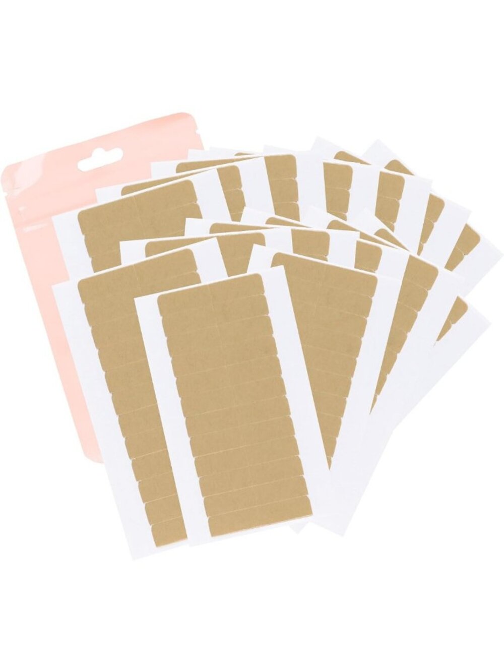 Double-Sided Adhesive Replacement Tape for Hair Extensions, 180pcs, Strong Hold